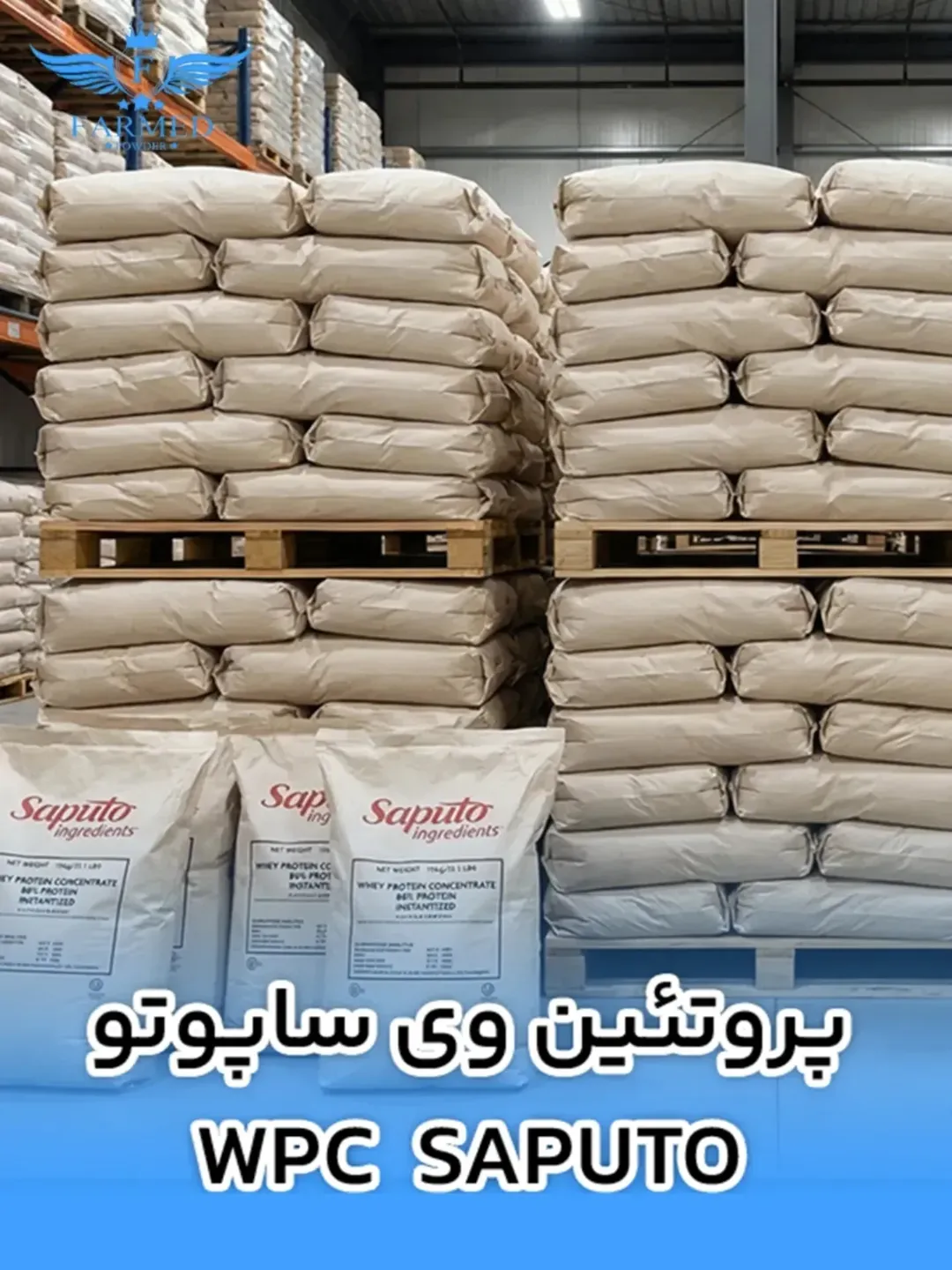 وی پروتئین ساپوتو - فامد پودر